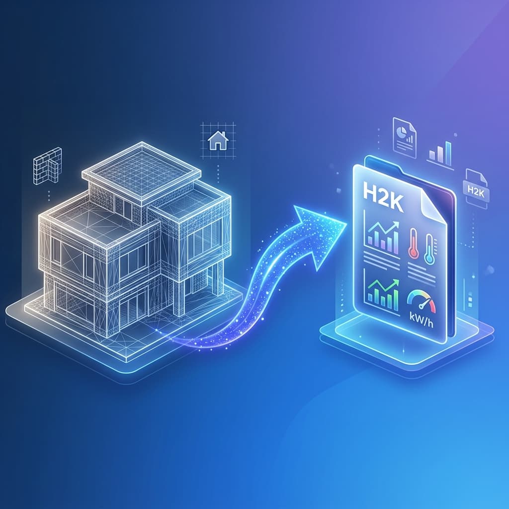 From Building Scan to H2K in Minutes